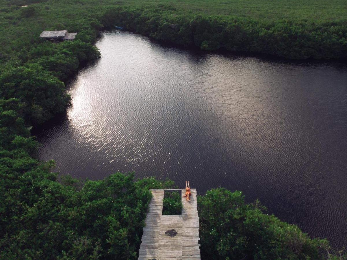 Nativus Glamping & Cenote Tulum Hotel Exterior foto