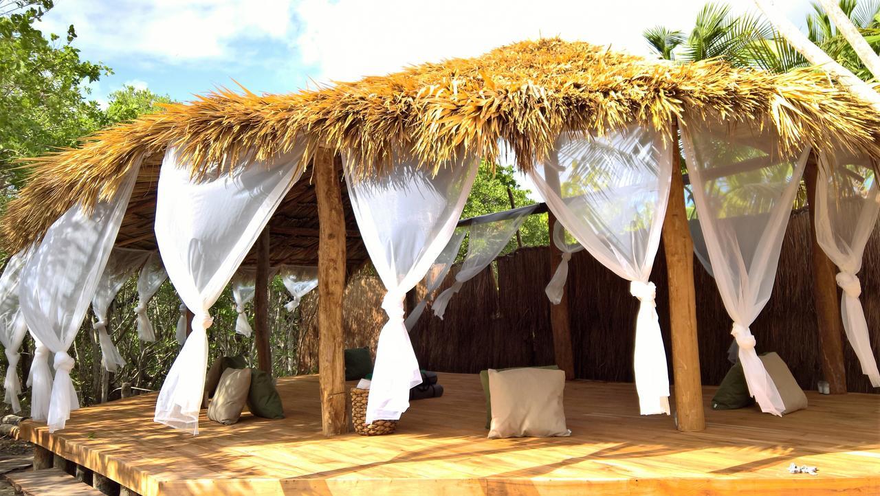 Nativus Glamping & Cenote Tulum Hotel Exterior foto