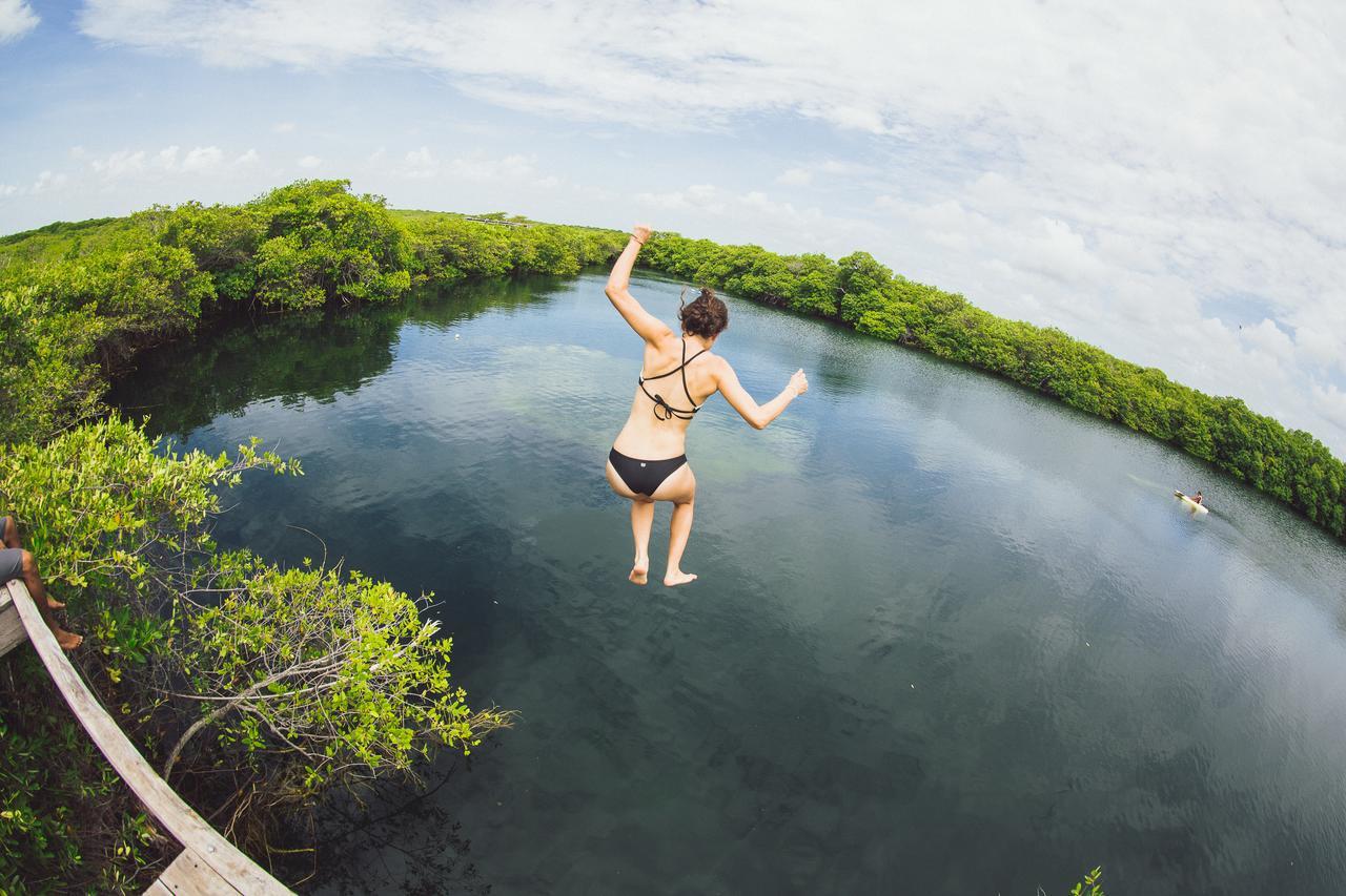 Nativus Glamping & Cenote Tulum Hotel Exterior foto